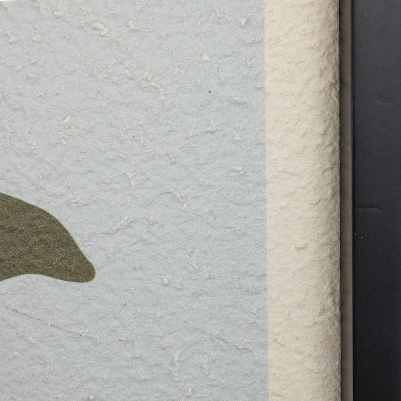 Hello Honey® 27.5" Pear Design Framed Textured Paper Wall Decoration