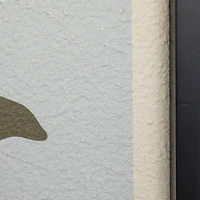 Hello Honey® 27.5" Pear Design Framed Textured Paper Wall Decoration