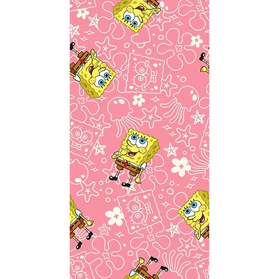 Springs Creative Spongebob Simple Icon Cotton Fabric