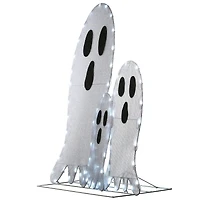 36" Pre-Lit Ghost Trio