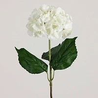 30" White Hydrangea Flower Stems, 3ct.