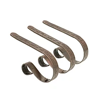 Original MantleClip® Holly Oil-Rubbed Bronze Stocking Holders, 3ct.