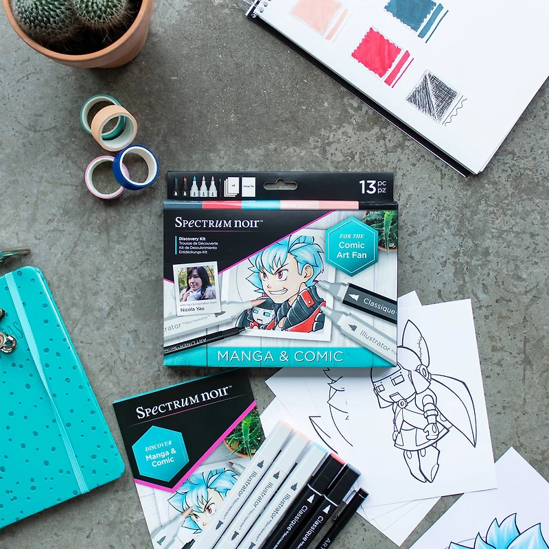Spectrum Noir™ Manga & Comic Discovery Kit