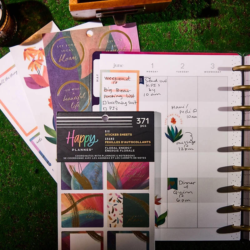 The Big Happy Planner® Floral Energy