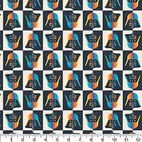 Star Wars™ Rainbow Darth Vader™ Squares Cotton Fabric