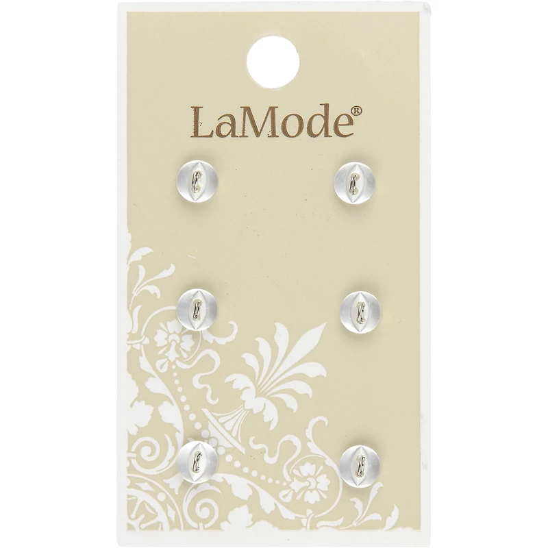 LaMode® 1/4" Clear Fisheye 2-Hole Buttons, 6ct.
