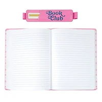 Assorted 6" x 8" Bookish Journal with Pen Pouch, 1pc. by Fab Finds