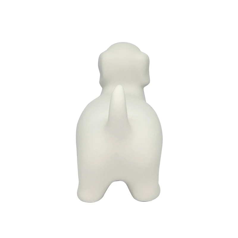 8.5" DIY Ceramic Wiener Dog Figurine by Make Market®
