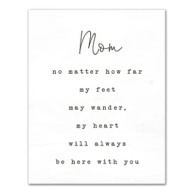 A Mother's Promise Canvas Wall Art