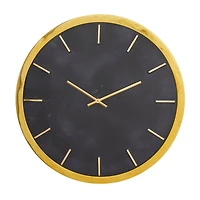 CosmoLiving by Cosmopolitan Glam Marble Wall Clock