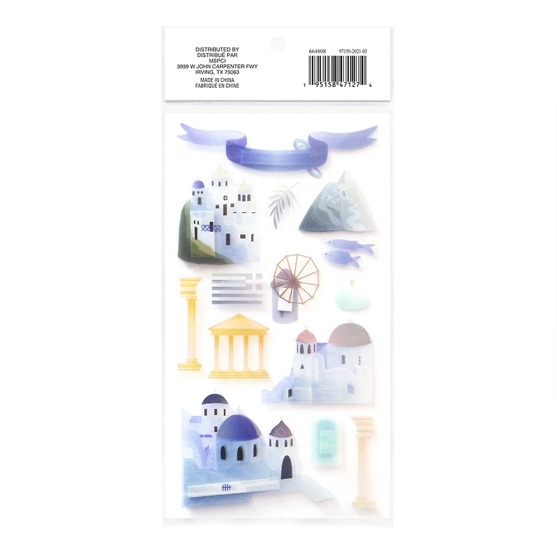 Greece Dimensional Stickers by Recollections™
