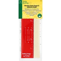 Dritz® Machine Seam Gauge & 1/8" Adhesive Guide for Straight Lines