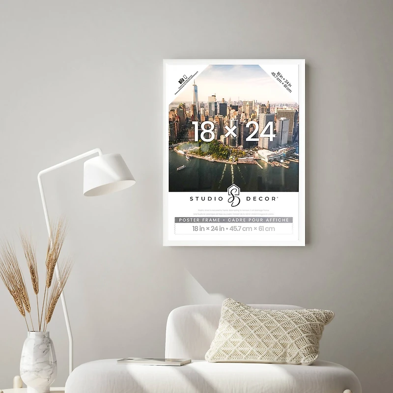 White Poster Frame by Studio Décor