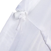 Household Essentials 30" Scandi White Finish Laundry Sorter Cabinet