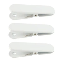 White Metal Pegboard Clips by Simply Tidy®, 3ct.