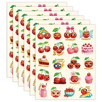 Teacher Created Resources® Cherry Smelly Stickers, 6 Packs of 120