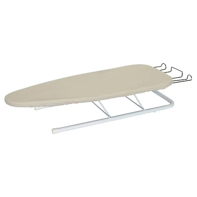 Household Essentials Table Top Ironing Board with Iron Rest