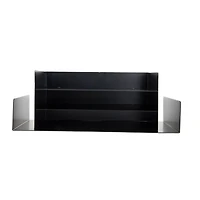 Mind Reader Black Tiered Letter Tray