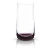 JoyJolt® 18.2oz. Black Swan Highball Glasses, 4ct.