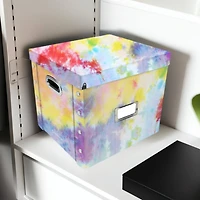 12" Snap-N-Store Tie Dye Vinyl Record Storage Box