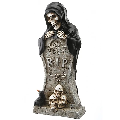 12" Tombstone & Skeleton Reaper