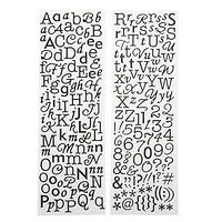 Glitter Alphabet Stickers by Recollections