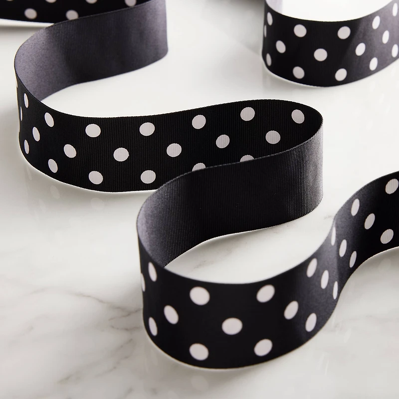 1.5" x 3yd. Grosgrain Polka Dot Ribbon by Celebrate It®
