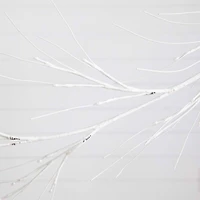 6ft. Artificial White Birch Warm White LED Pre-Lit Garland