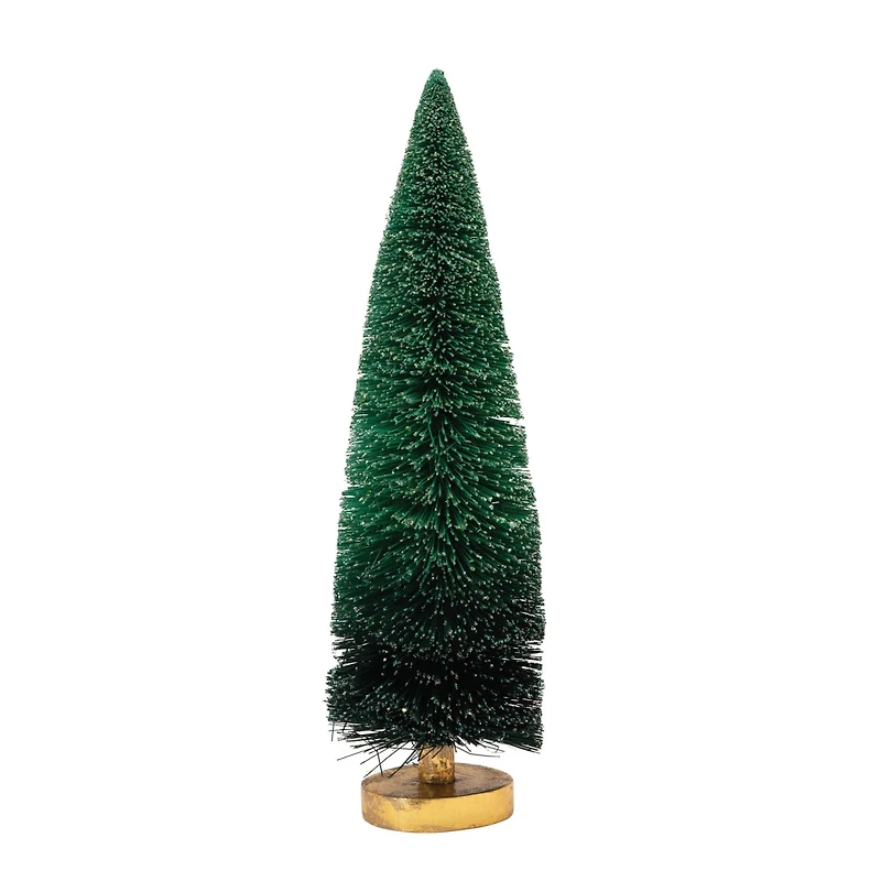 Hello Honey® 16.5" Green Ombre Sisal Bottle Brush Tree with Wood Base