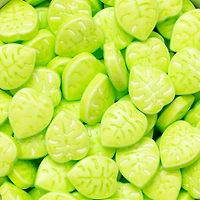 AC Food Crafting Tropical Leaf Bulk Polished Pressed Candy Sprinkles, 25lb.