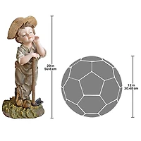 Design Toscano 20" Farmer Frank Garden Statue