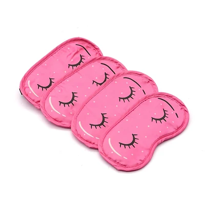 7" Pink Eye Masks, 4ct. by Celebrate It™