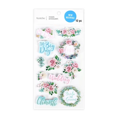 Wedding Sentiments Dimensional Stickers by Recollections™