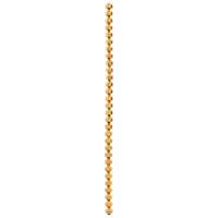 12 Pack: Gold Metal Rondelle Beads, 6mm by Bead Landing™