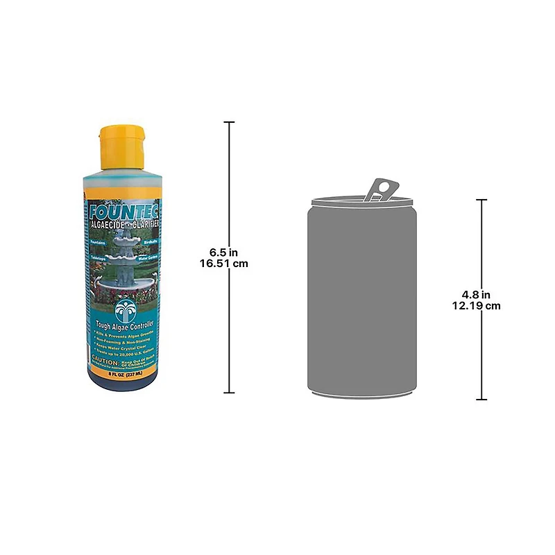Fountec® Garden Fountain Algaecide & Water Clarifier