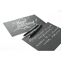 Manuscript CalliCreative White Italic Calligraphy Marker Set