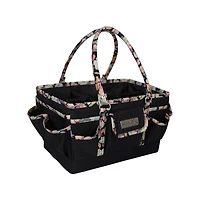Everything Mary Black Floral Deluxe Store & Tote