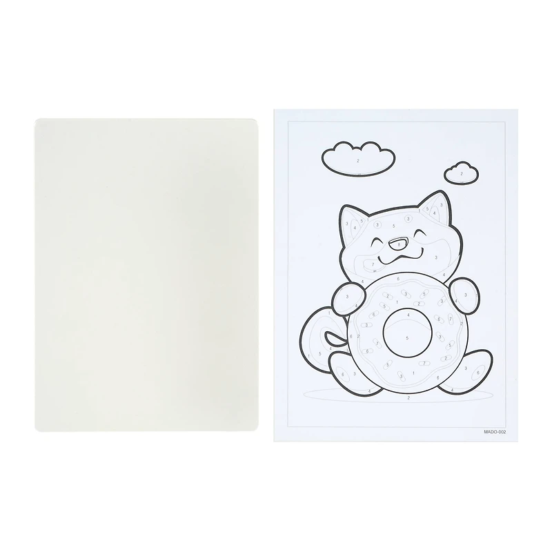 5" x 7" Shiba Paint-by-Number Acrylic Surface Kit by Artist's Loft®