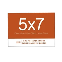24 Pack: Acrylic Horizontal Bent 5" x 7" Frame, Basics by Studio Décor®