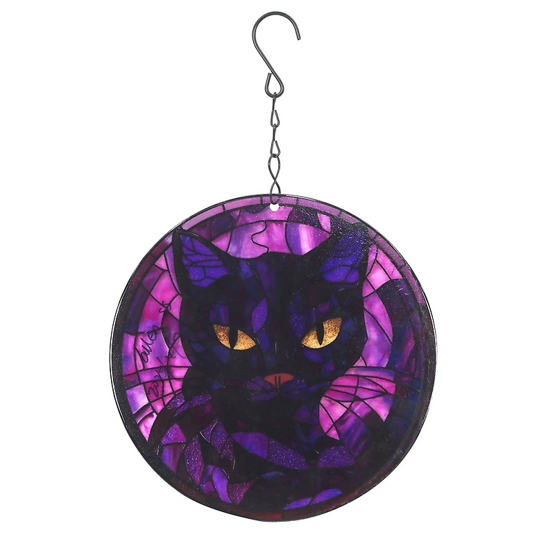 12.25" Stained Glass Cat Wall Décor by Ashland®