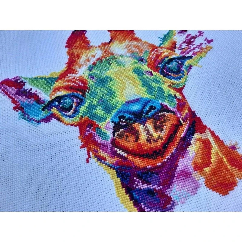 Oven Giraffe Cross Stitch Kit