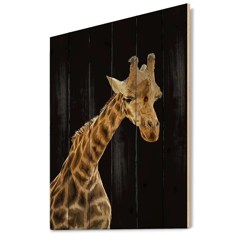 Designart - Portrait of A Giraffe VI