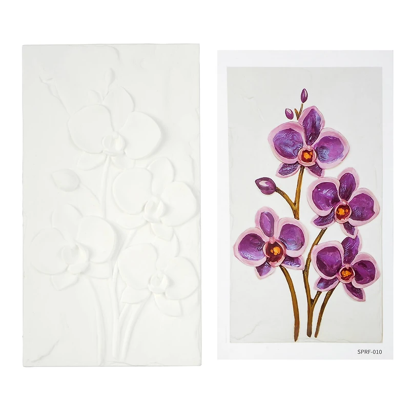 Orchids Relief Painting Kit by Artist's Loft®