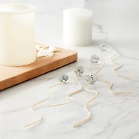 12 Packs: 6 ct. (72 total) Medium Wicks with Clips by Make Market®