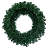 30" Oregon Fir Christmas Wreath, Warm White LED Lights