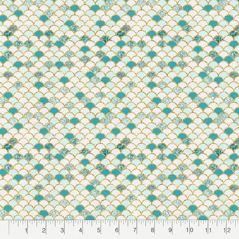 Fabric Editions Scallop Cotton Fabric