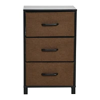 Household Essentials 26" 3-Drawer Dresser