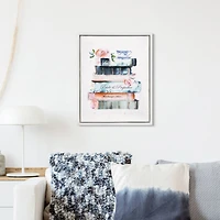 12" x 15" Classic Romantic Literature Wall Art in White Frame by Ashland®