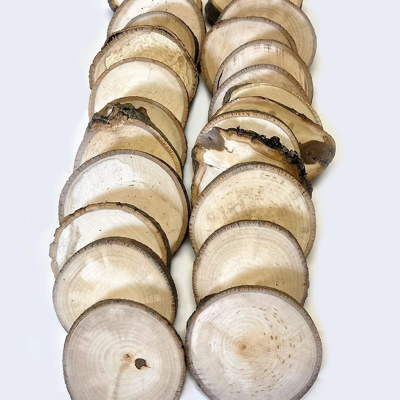 Wilson® Enterprises 25 Pack Basswood Coasters Seconds