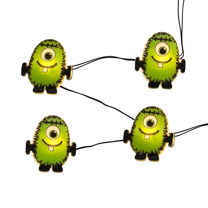 18ct. Warm White LED Monster Icon String Lights by Ashland®
